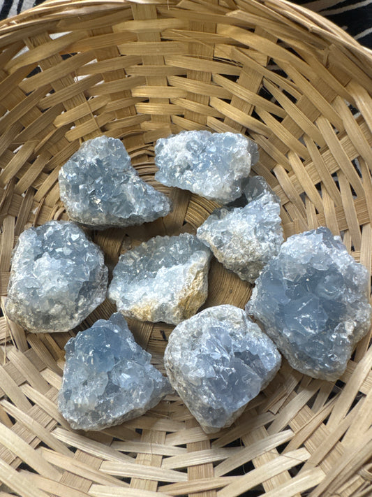 Celestite Cluster 85-125g 1pc