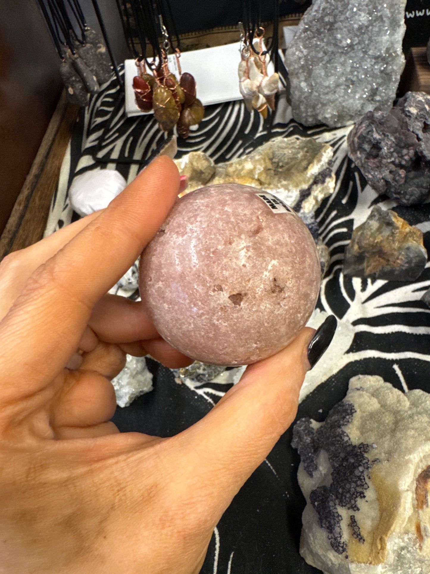 Pink Amethyst Sphere