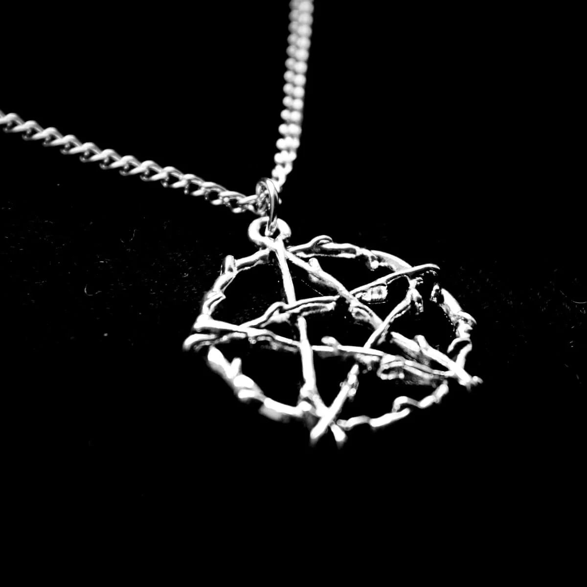 Pentagram Necklace on 18” Chain