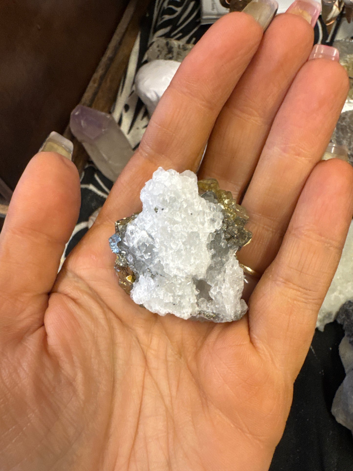 Pyrite & Quartz Chunk