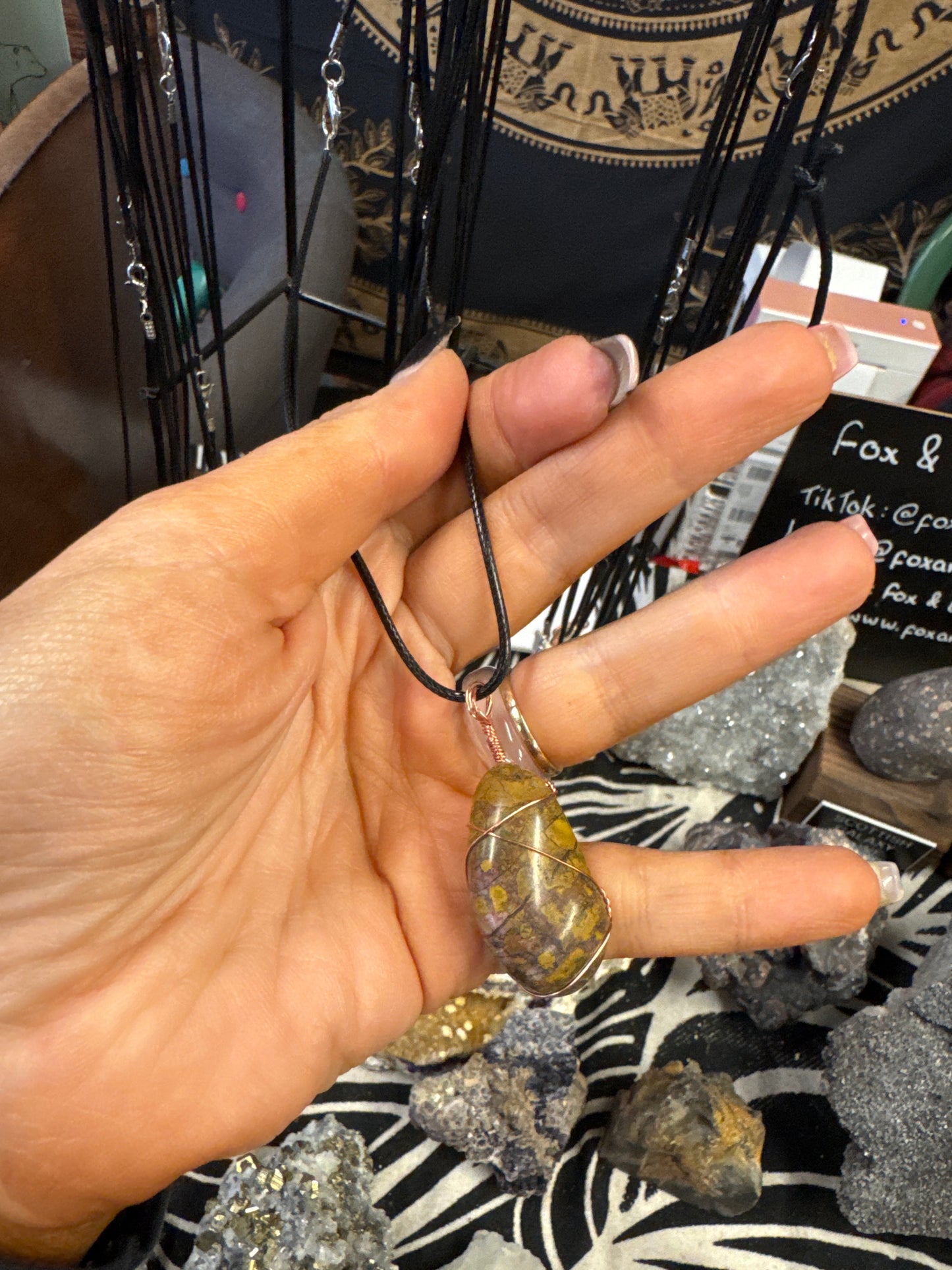 Aryshire Fancy Jasper Pendant Necklace