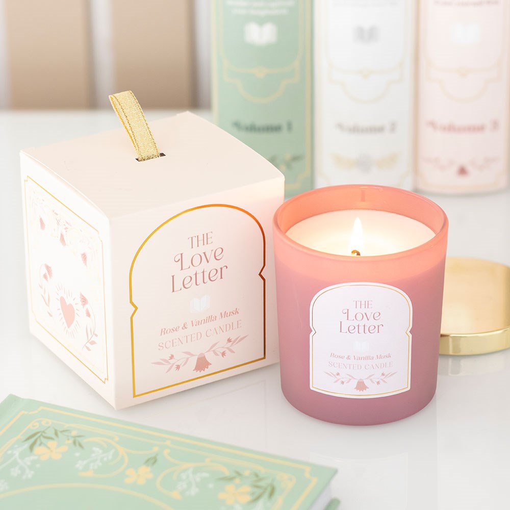 The Love Letter: Rose & Vanilla Candle