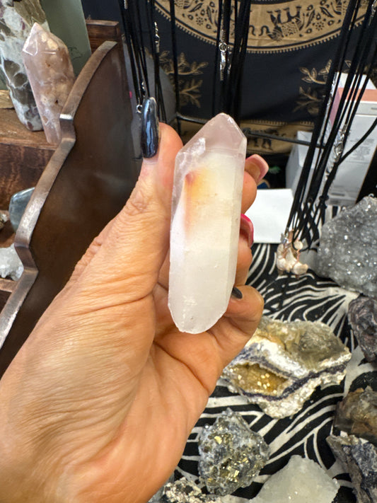 Quartz with Citrine Inclusion