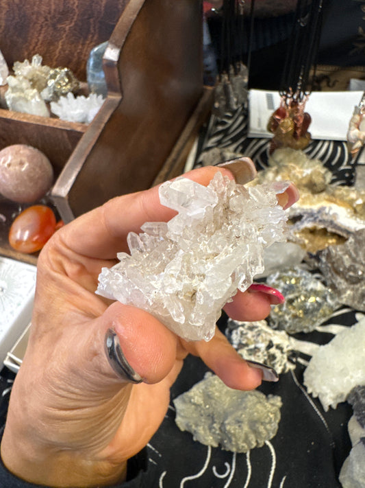 Clear Quartz Sparkle Cluster