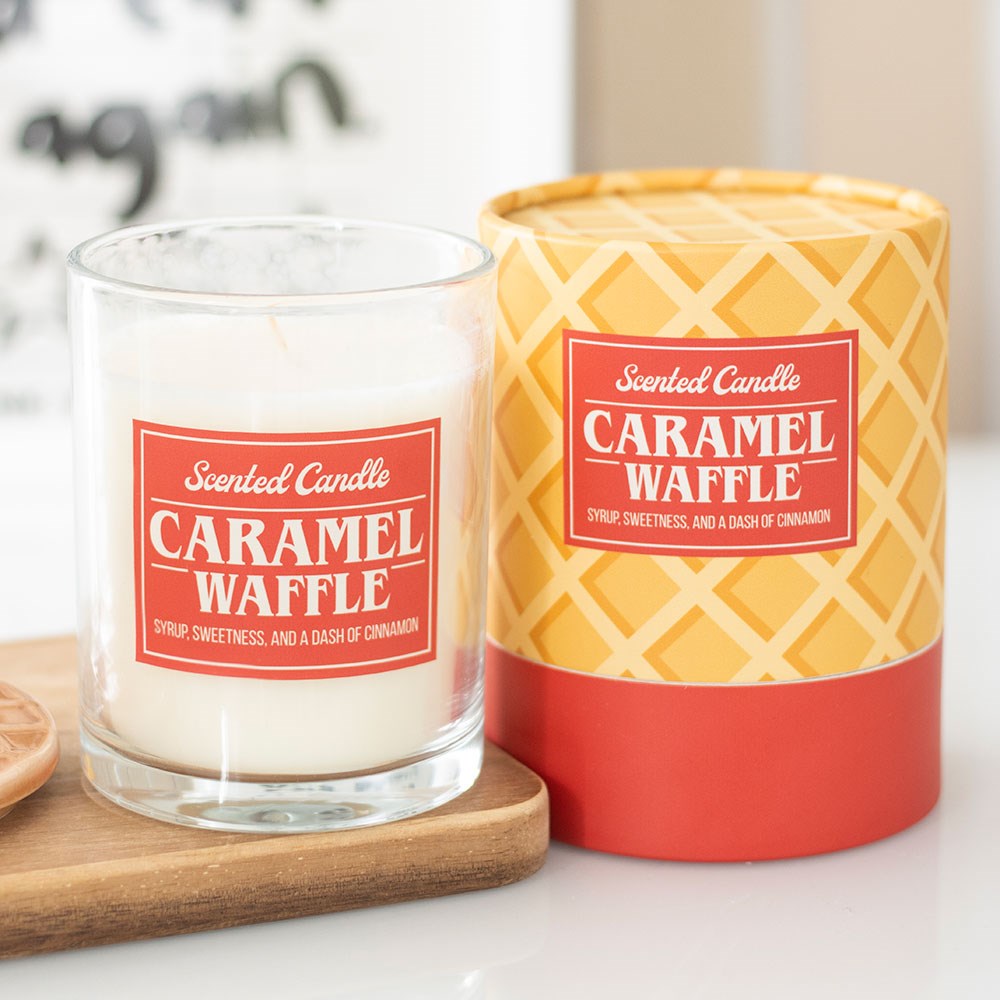 Caramel Waffle Scented Jar Candle