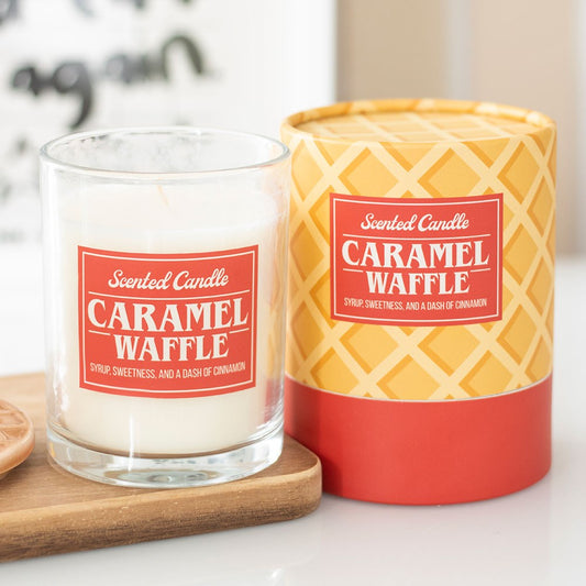 Caramel Waffle Scented Jar Candle