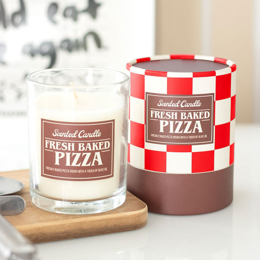 Fresh Baked Pizza Scented Jar Candle