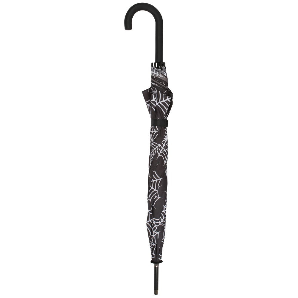 Spiderweb Print Umbrella