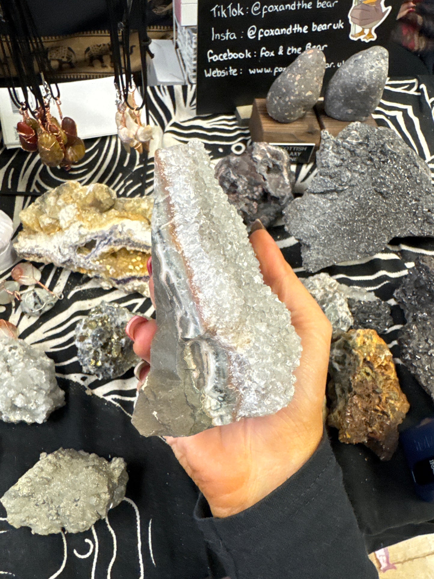 Quartz Druzy Piece (Freestanding)