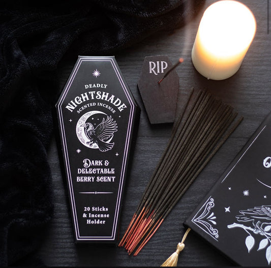 Deadly Nightshade Incense & Holder