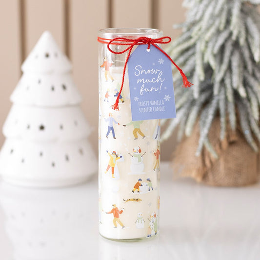 Snow Much Fun Vanilla Tube Candle