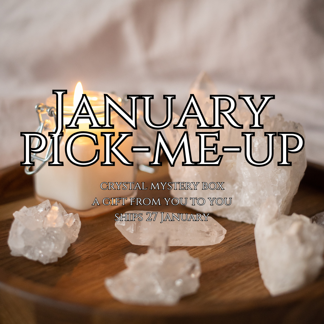 Pre Order: The January Pick-Me-Up Crystal Mystery Box