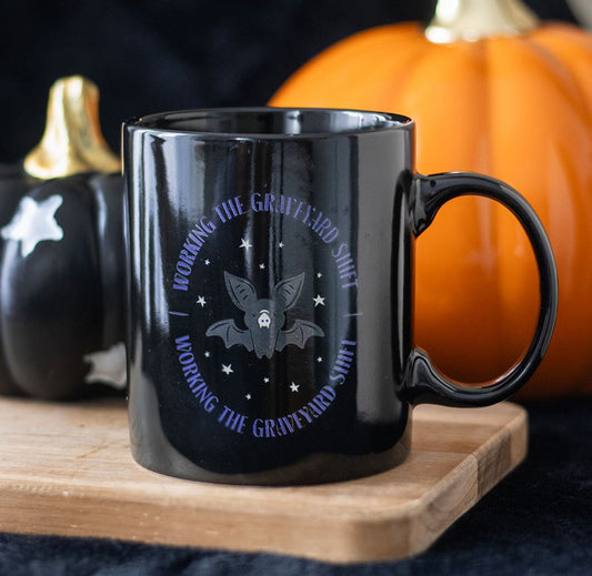 Graveyard Shift Bat Mug