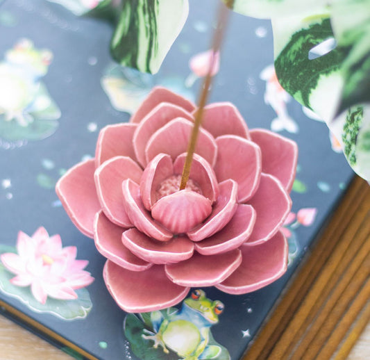 Water Lily Incense Holder