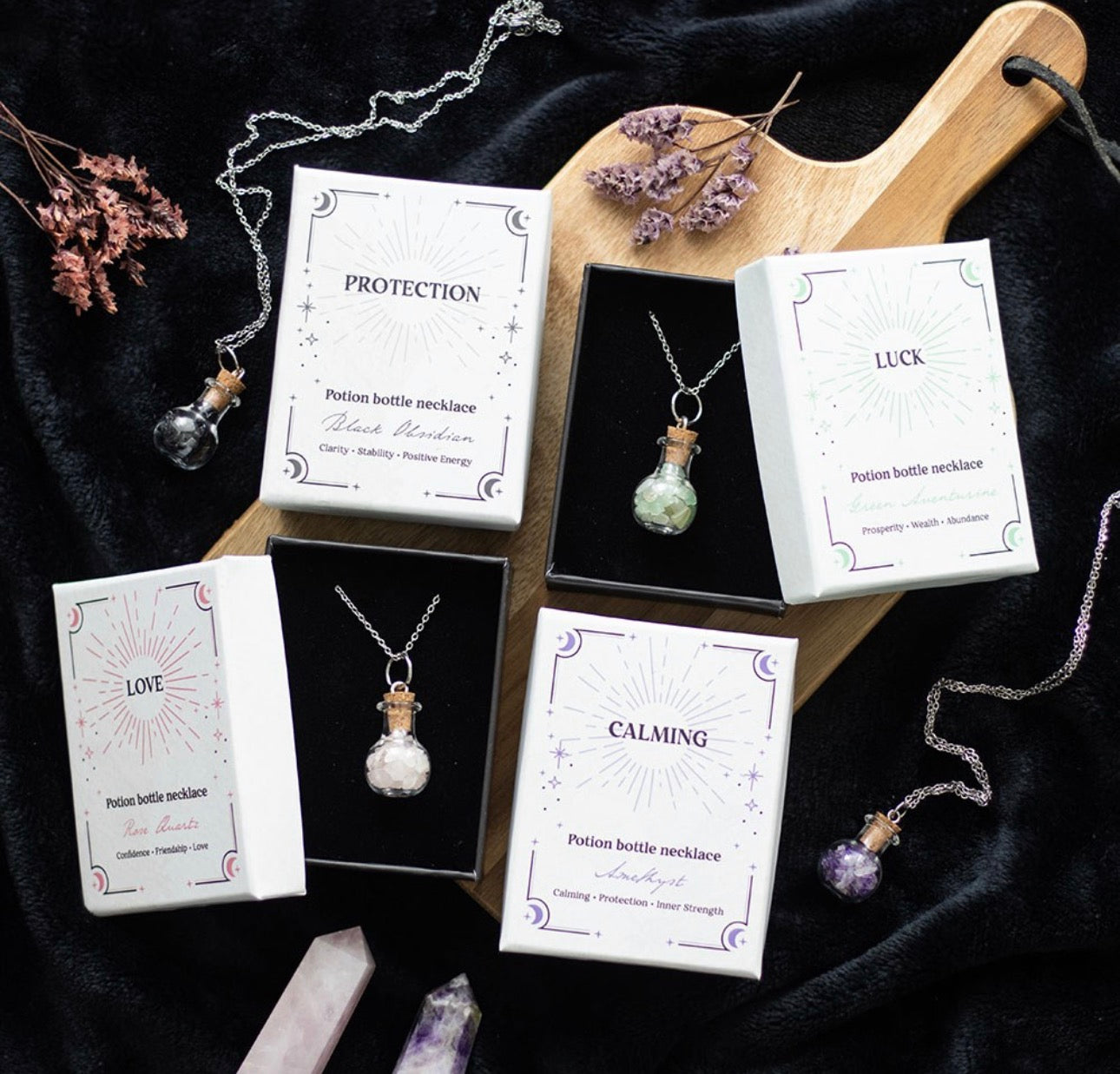 Spell Potion Bottle Necklace