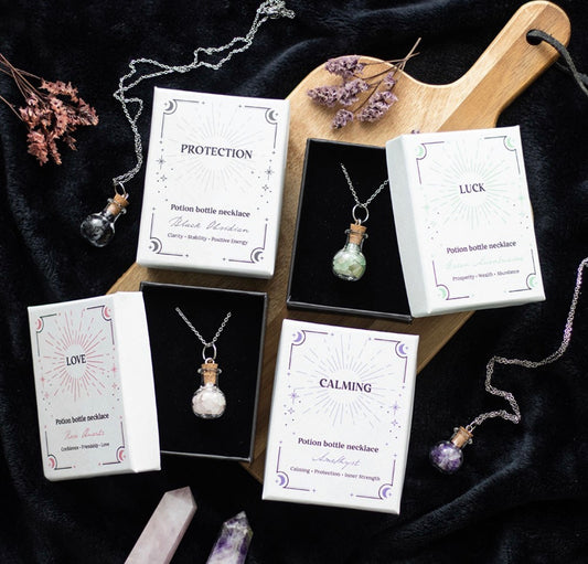 Spell Potion Bottle Necklace