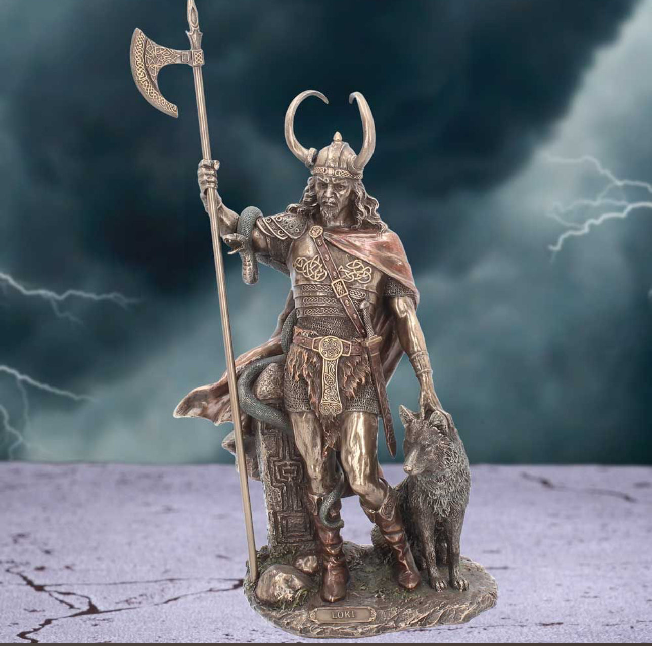 Loki Norse Trickster God 35cm