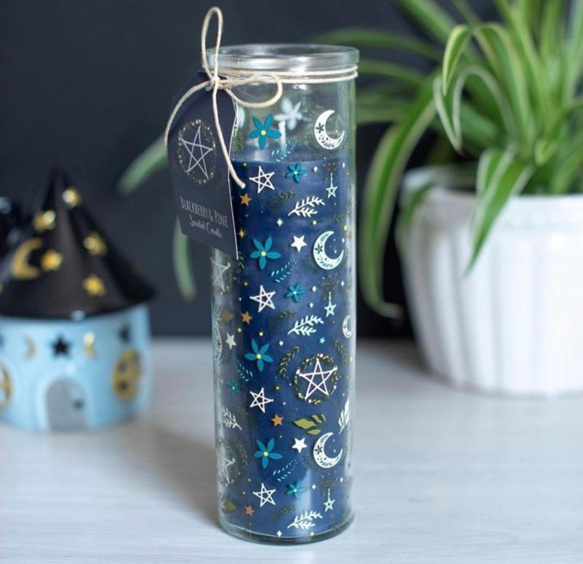 Solstice Print BlackBerry & Pine Candle