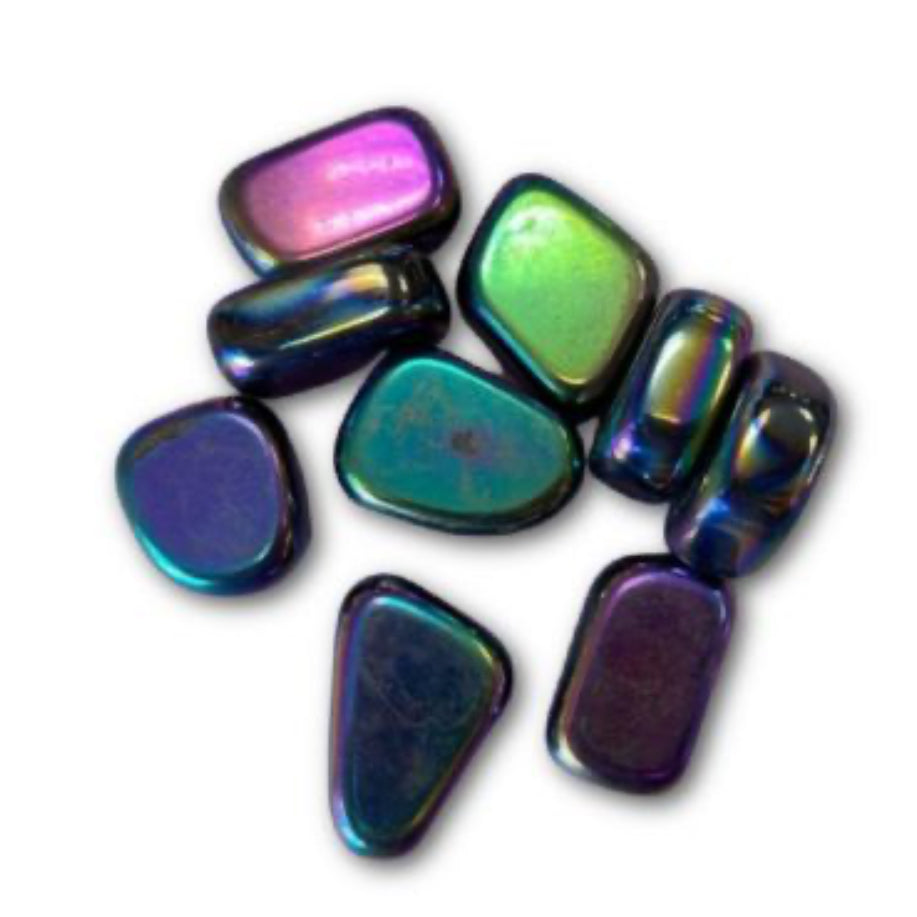 Rainbow Hematite Tumblestone