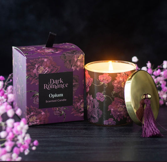 Dark Romance Opium Scent Jar Candle
