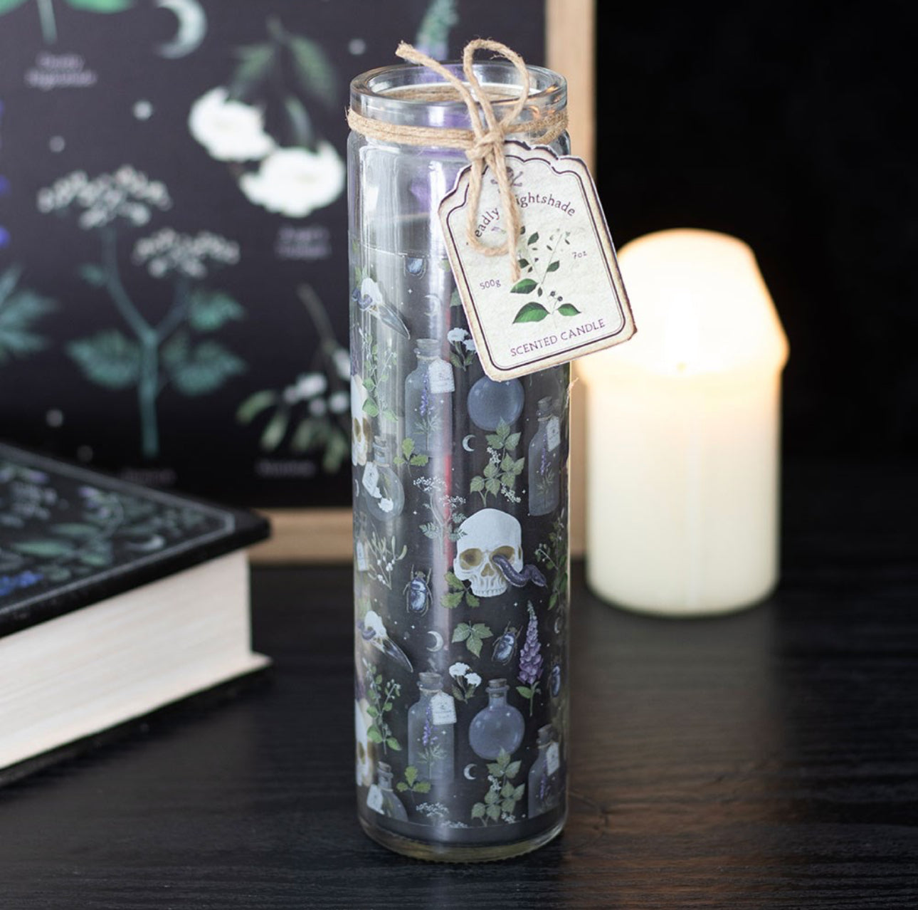 Poisonous Plants Nightshade Scented Tube Candle