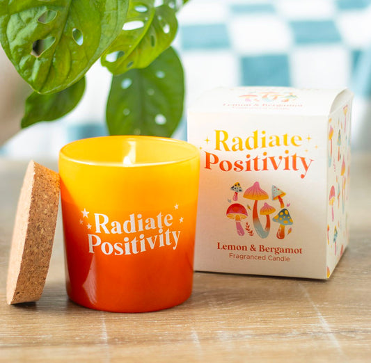 Radiate Positivity Lemon & Bergamot Candle