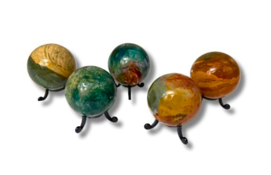 Ocean Jasper Sphere