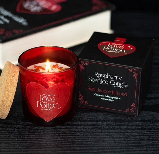 Love Potion Raspberry Scented Candle