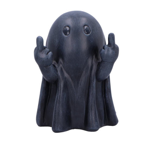 The Phantom Flip Black Ghost Ornament