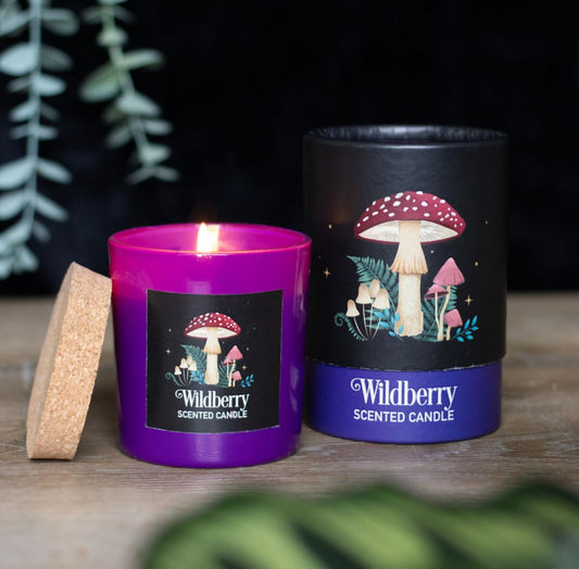 Mushroom Wildberry Candle