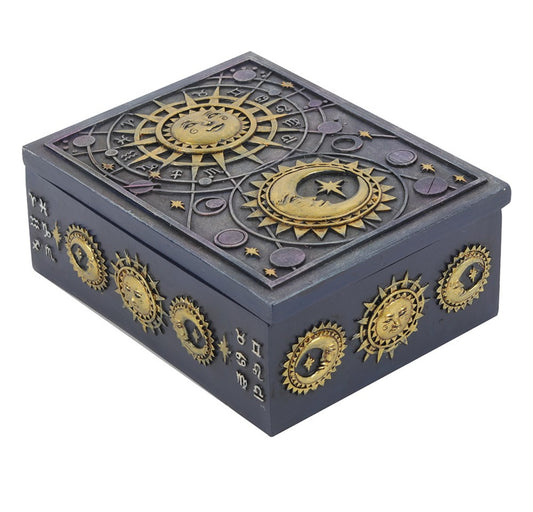 Sun & Moon Resin Storage Box