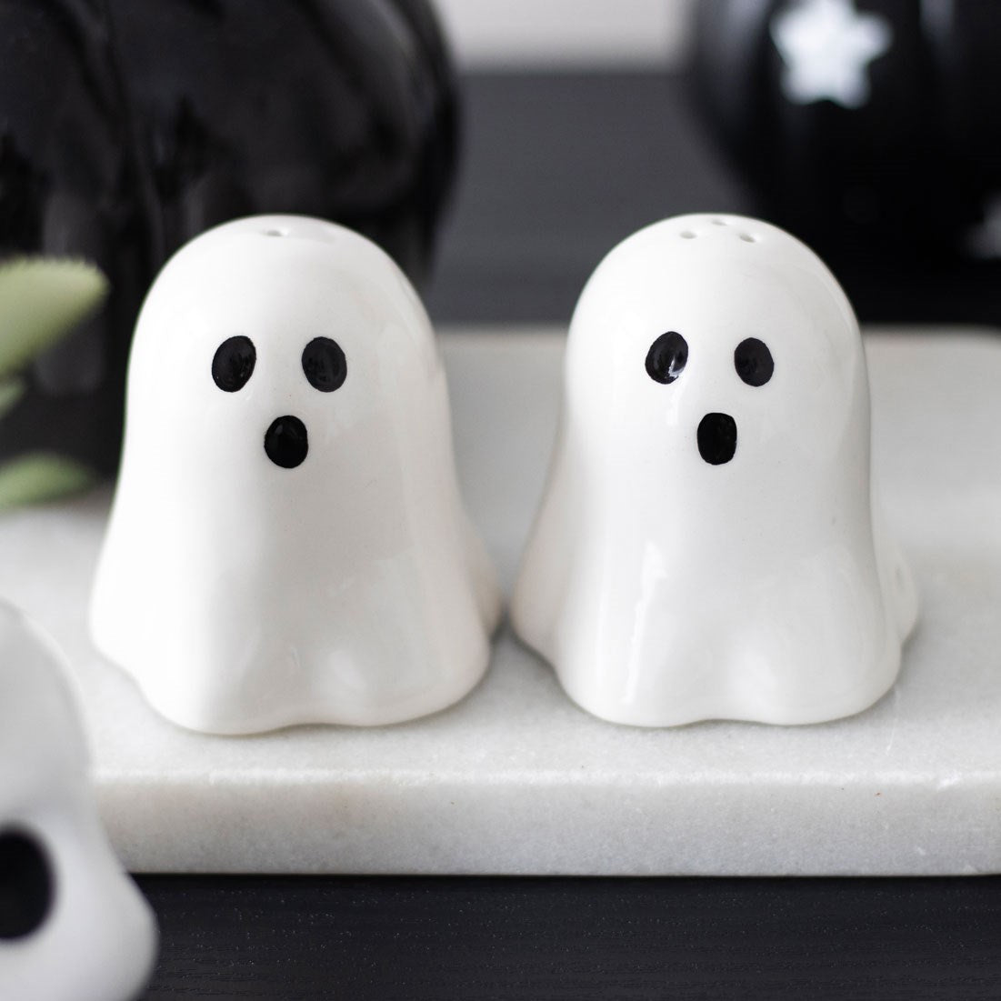 Ghost Salt  & Pepper Shakers