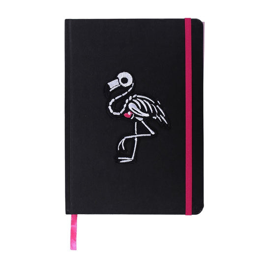 Flamingoth Notebook & Sticker Sheet
