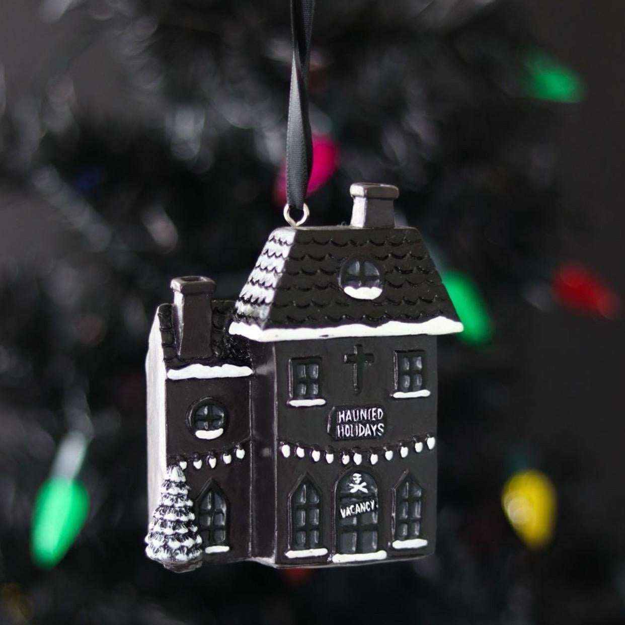 Haunted Holidays Hanging Christmas Ornament