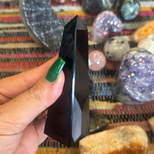 Black Obsidian Obelisk