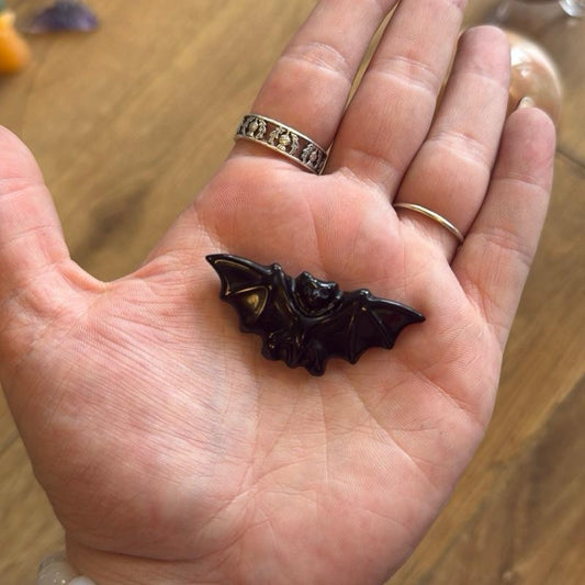 Black Obsidian Bat