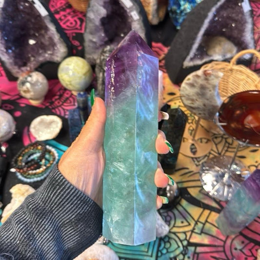 XL Fluorite Obelisk
