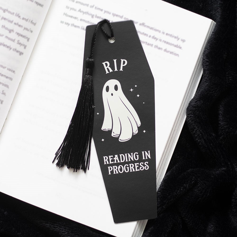 RIP Reading In Progress Bookmark