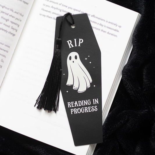 RIP Reading In Progress Bookmark