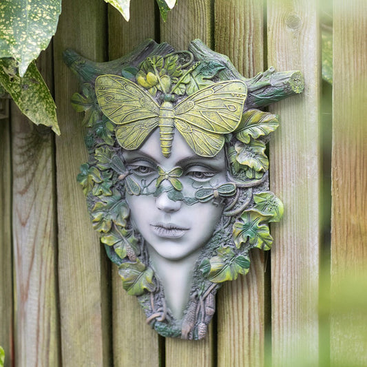 Green Goddess Wall Plaque