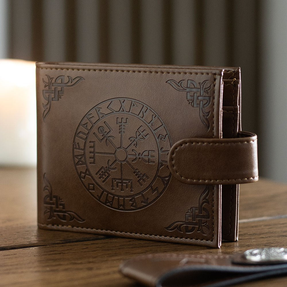 Viking Faux Leather Wallet