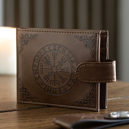 Viking Faux Leather Wallet
