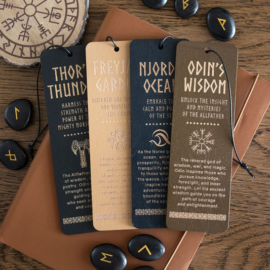 Norse Mythology Wooden Bookmark
