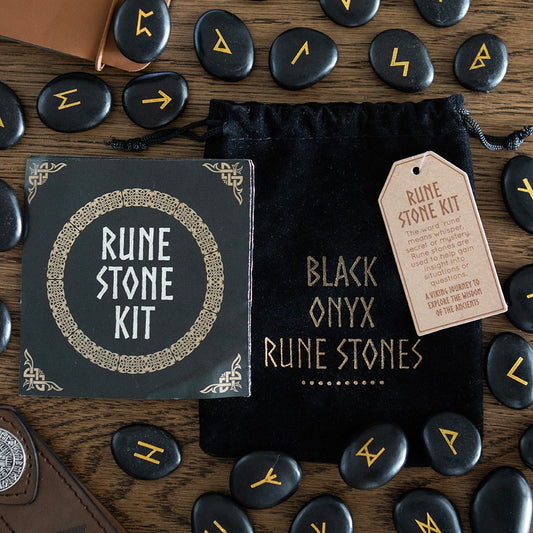 Black Onyx Rune Stones
