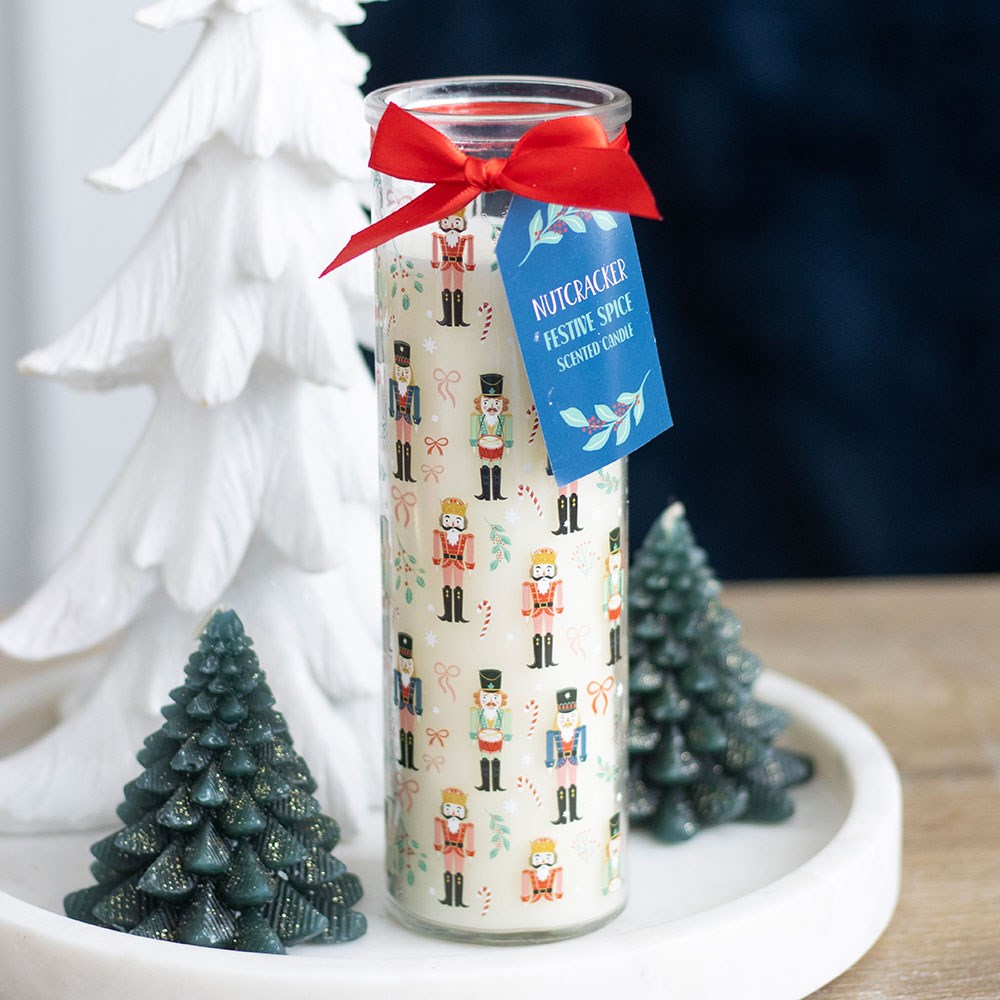 Nutcracker Festive Spice Tube Candle