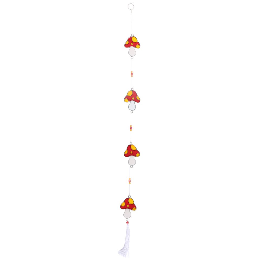 String of Mushrooms Suncatcher