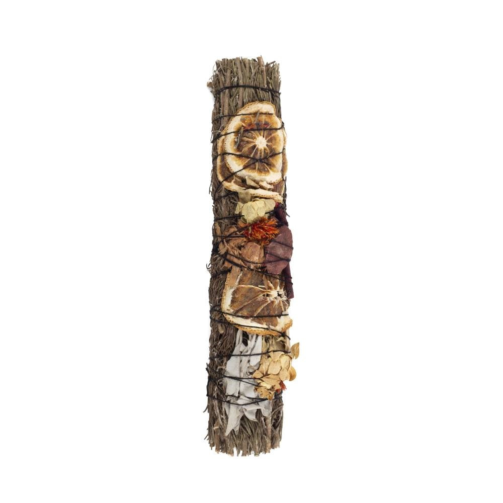9 inch Ritual Wand: Rosemary, Palo Santo & Red Jasper