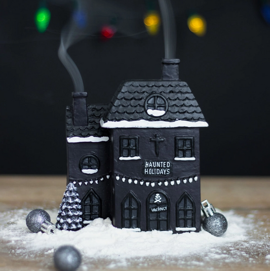 Haunted House Holiday Incense Burner