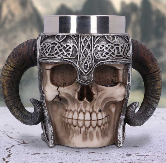 Viking Skull Tankard