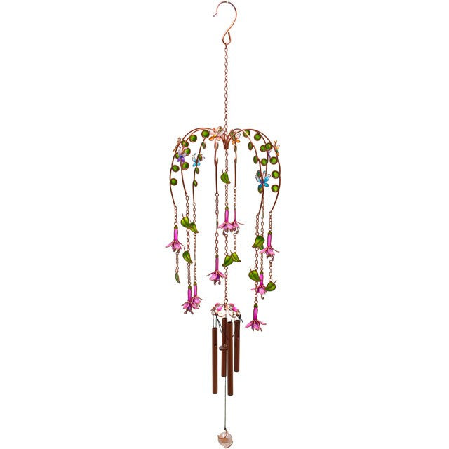 Fuchsia Plant Design Windchime